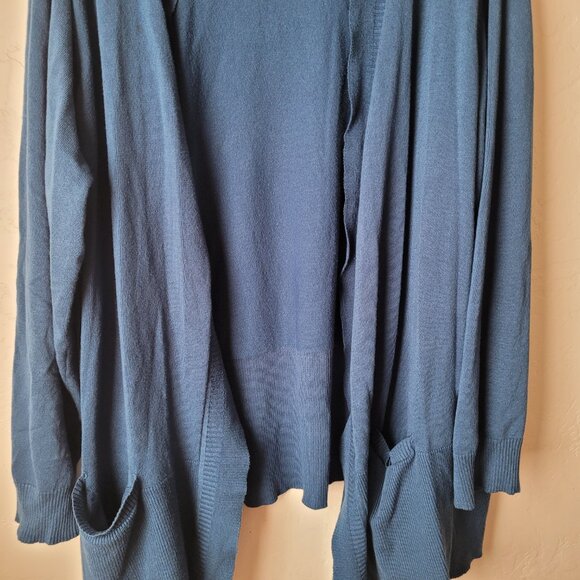 Faded Glory Plus Size Open Front Cardigan - Picture 5 of 7